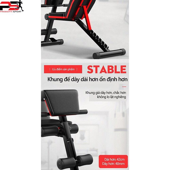 Ghế Tập Gym, Tập Tạ Đa Năng Hỗ Trợ Tập Cơ Tay, Bắp Tay, Cơ Bụng P189 Bảo Hành 12 Tháng