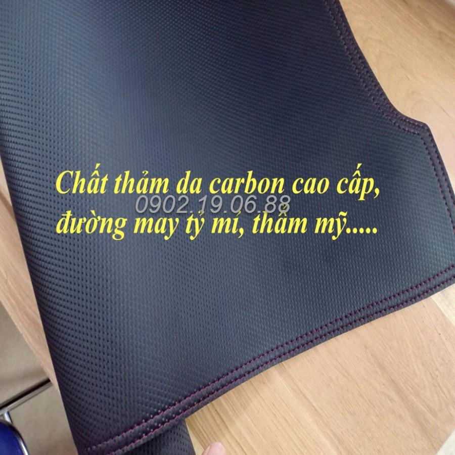 THẢM TAPLO DA VÂN CARBON DÀNH CHO KIA CERATO 2019 - 2020