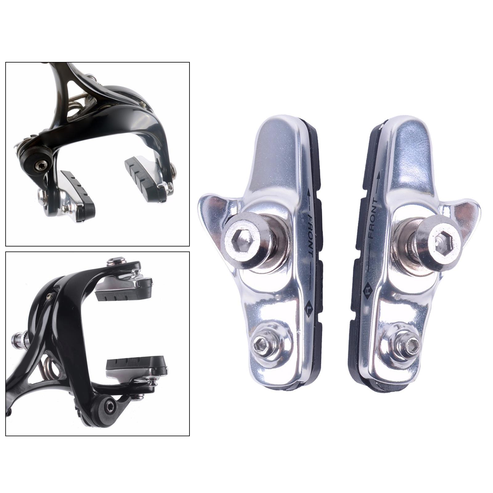 3x Light Weight Bike C Brake Pads Shoes Bike , Brake Pads Blocks Replacement