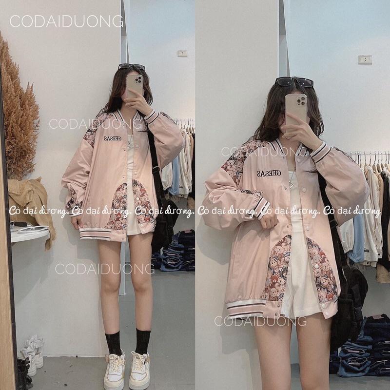Áo bomber gấu SALE