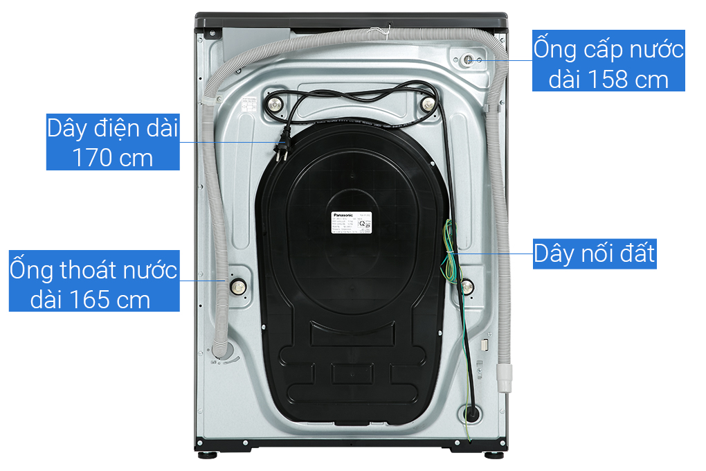 Máy giặt Panasonic Inverter 10.5 Kg NA-V105FC1LV - Hàng chính hãng