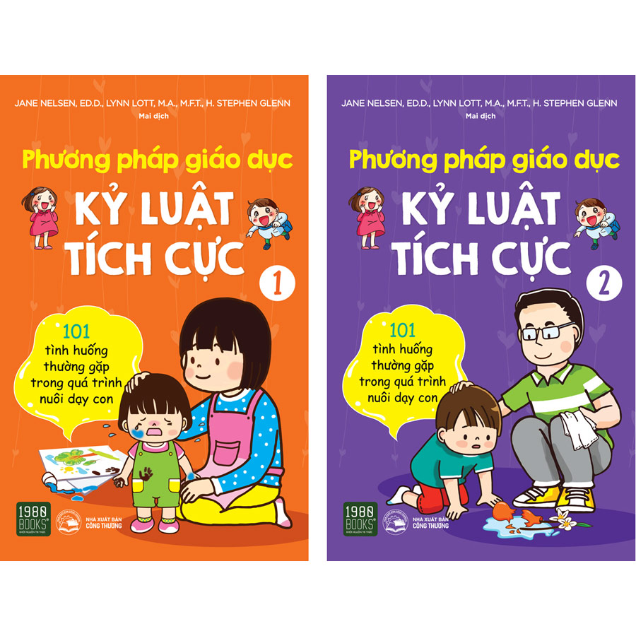 Bộ 2 Cuốn Phương Pháp Giáo Dục Kỷ Luật Tích Cực