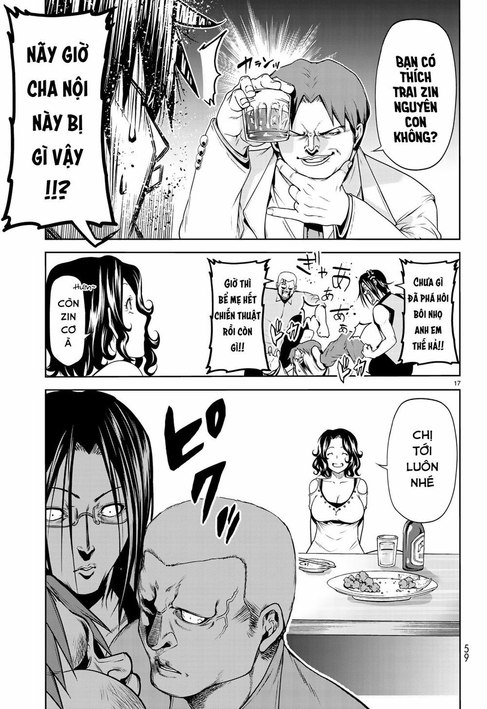 cô gái thích lặn - grand blue chapter 59 17