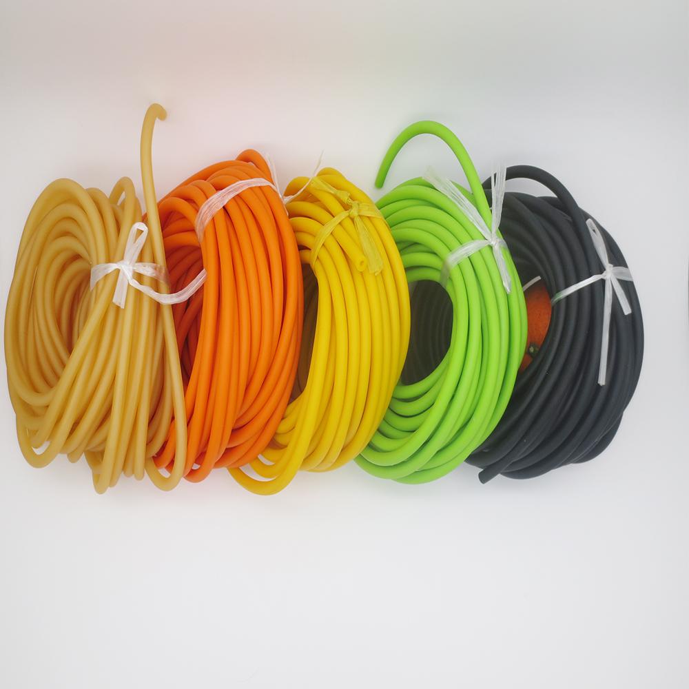 10M Kích Thước Đóng Gói 3060 Cao Su Tự Nhiên Ống Cao Su Kéo Dây Cao Su Ống Tourniquet Dây Thun Dây Color: 2050 orange
