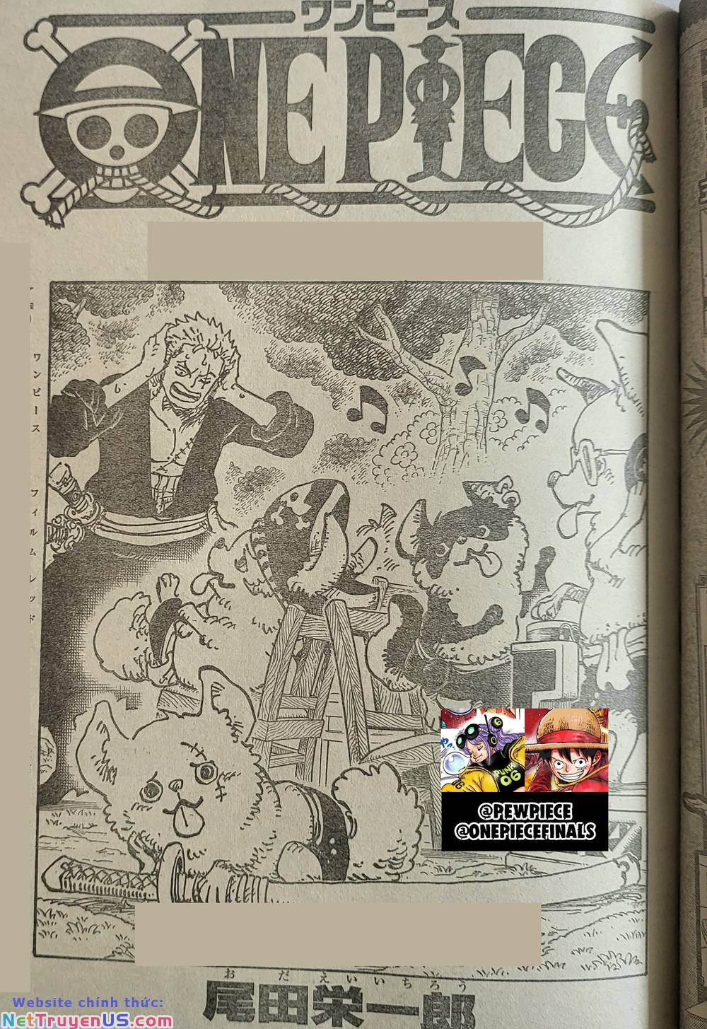 đảo hải tặc - one piece chapter 1096 1