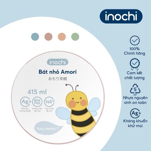 Bát nhỏ Inochi - Amori 415 ml màu Cam/Xanh/Hồng