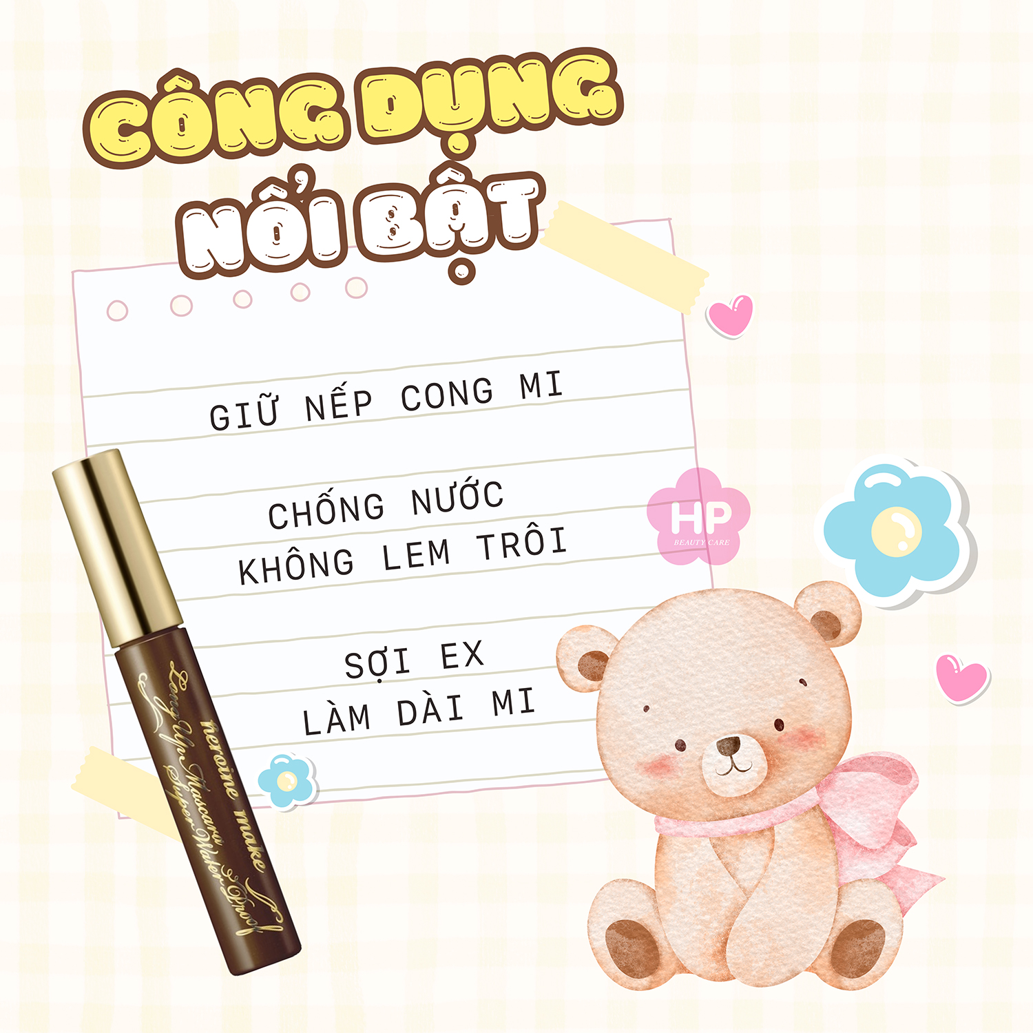 Phiên Bản Giới Hạn Mascara Nâng Cao Nâng Cong Và Dài Mi Tối Đa Siêu Bền Trong 24h Màu Nâu Kissme Heroine Make Long Up Mascara Super WP #53 6 G