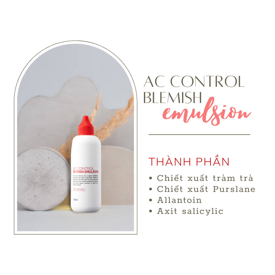 Sữa Dưỡng GoodnDoc AC Control Blemish Emulsion 150ml