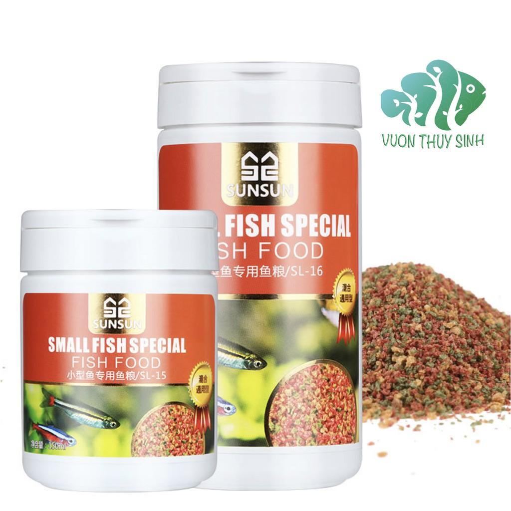Thức ăn cho cá SunSun hộp 150ml