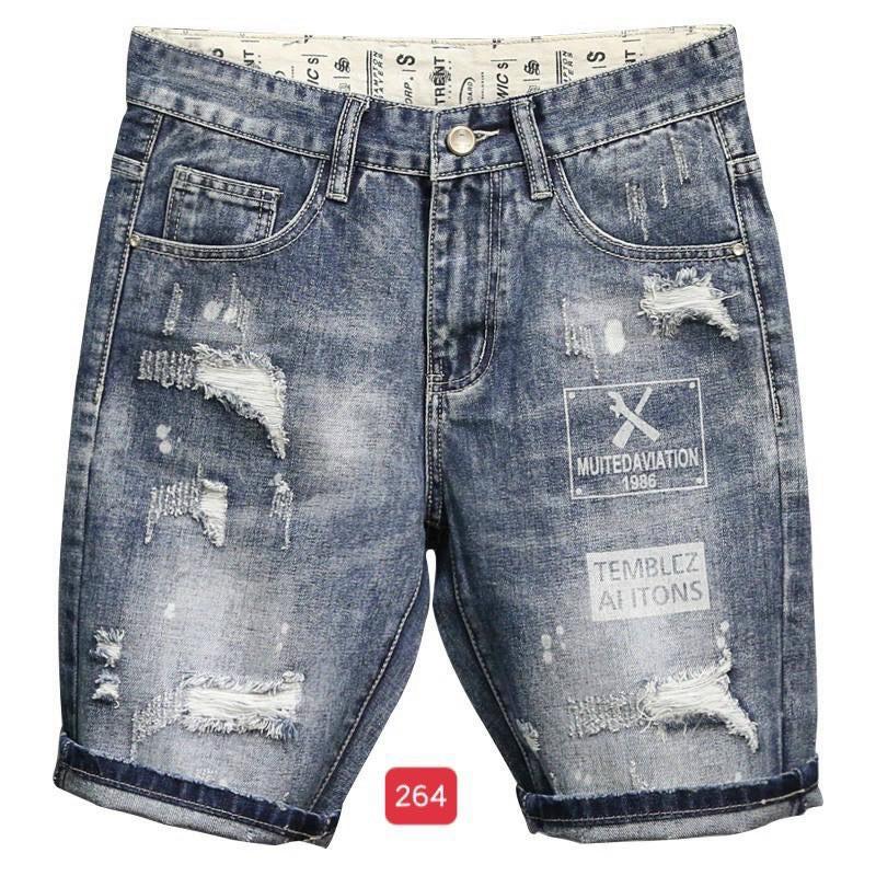 Quần Sọt Nam chất jean King168 , Quần Short Jean Nam cao cấp NT508