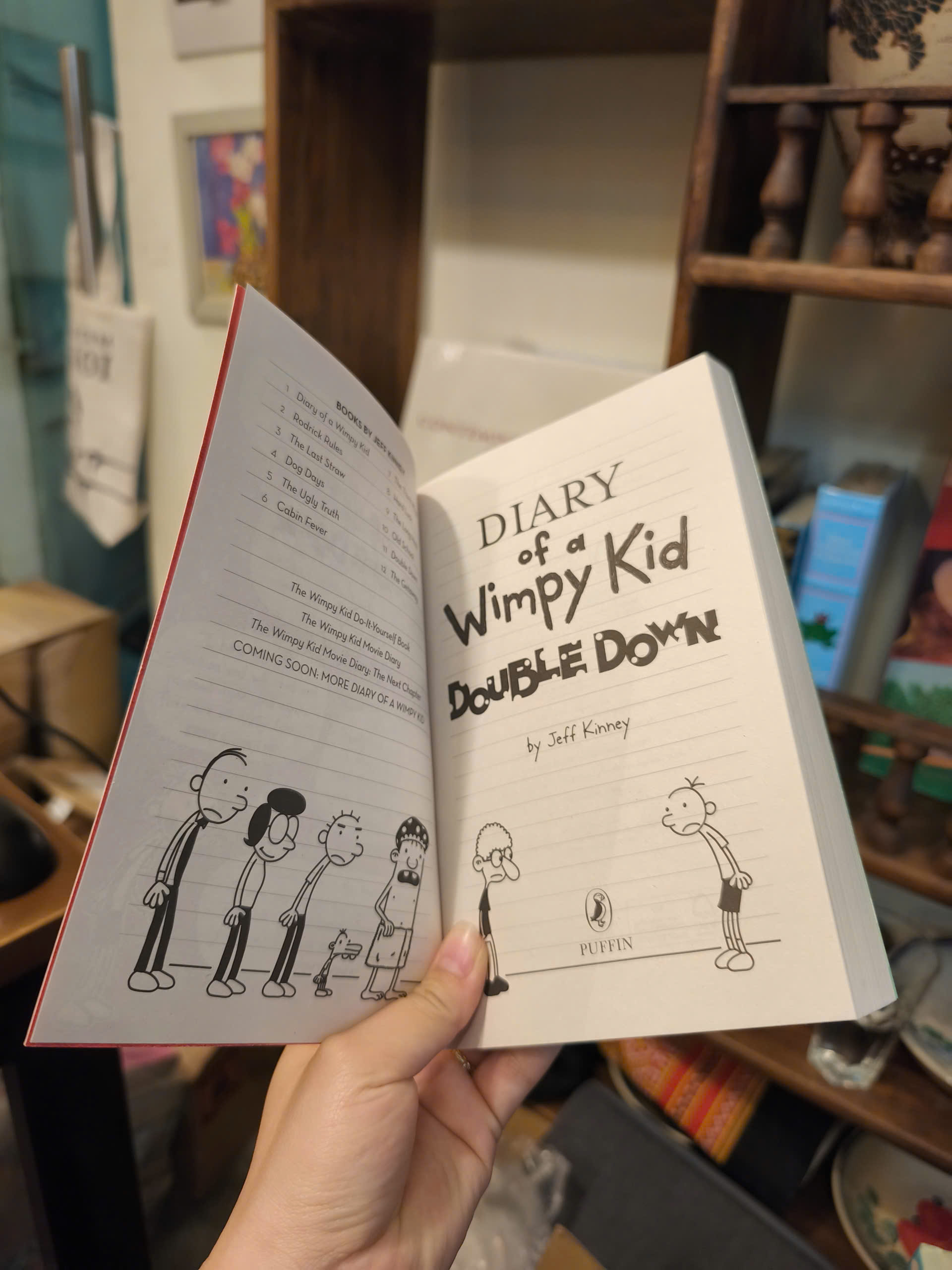 Sách - Diary of a Wimpy Kid Double Down by Jeff Kinney - Fiction/Middle Grade - Sách Ngoại Văn