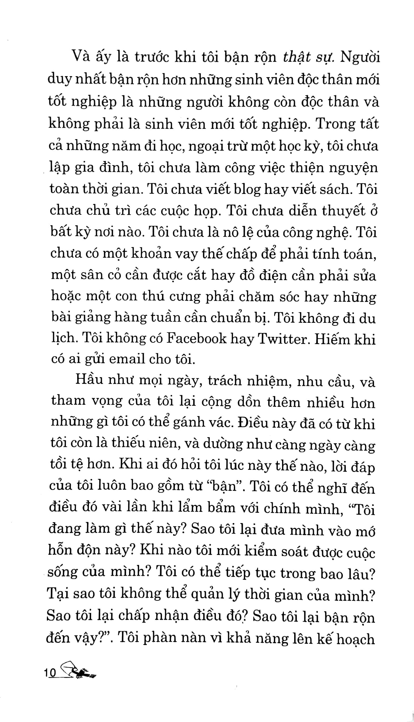 Xử Lý Tình Trạng Bận Muốn Điên