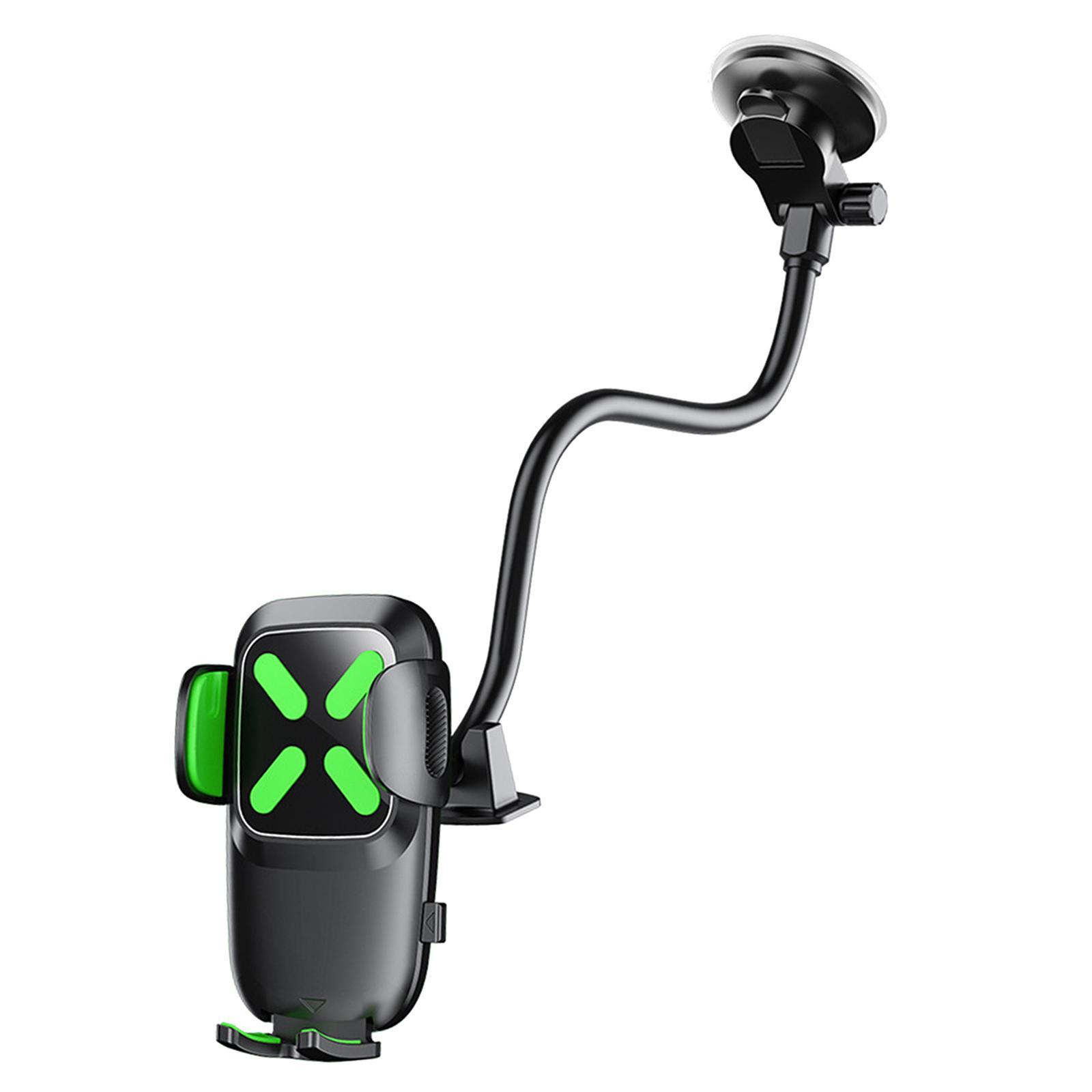 Car Phone Holder Automatic Phone Mount Sturdy Dashboard Mini Car Phone Mount