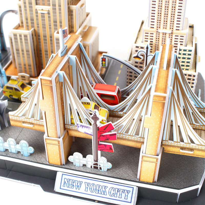 Bộ đồ chơi mô hình lắp ráp - Mẫu Thành Phố New York