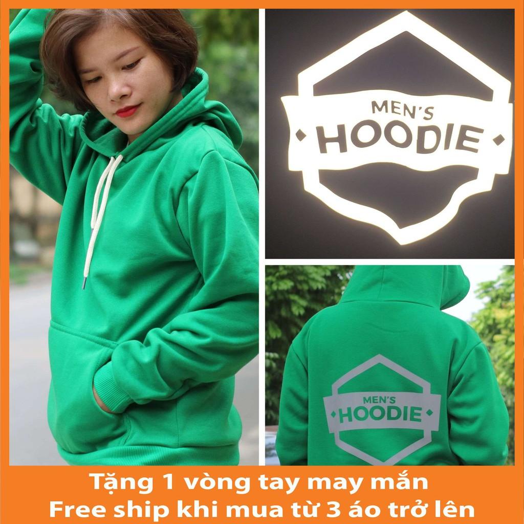 Áo Hoodie Nam Nữ Hình Phản Quang Chất Nỉ Dày Mềm Mại