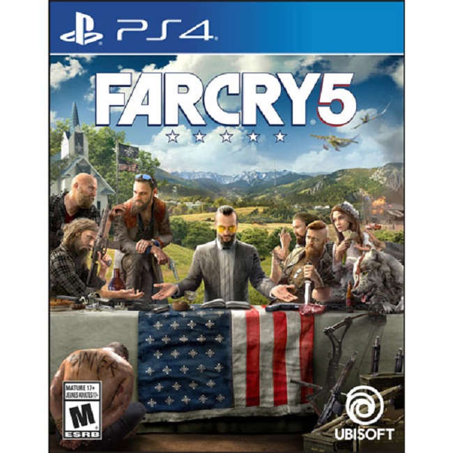 Đĩa Game Ps4: Farcry 5-Hàng Nhập Khẩu 