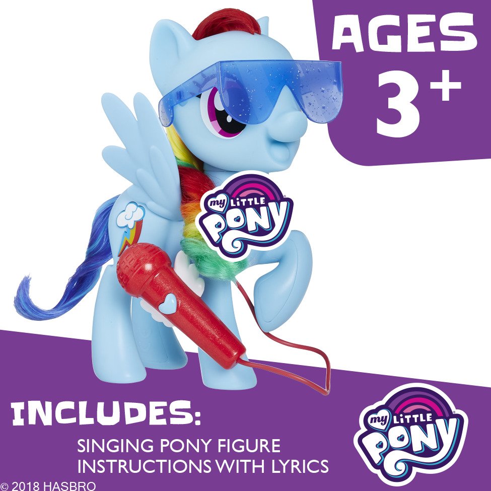 Đồ Chơi Búp Bê MY LITTLE PONY Song Ca Cùng Rainbow Dash E1975