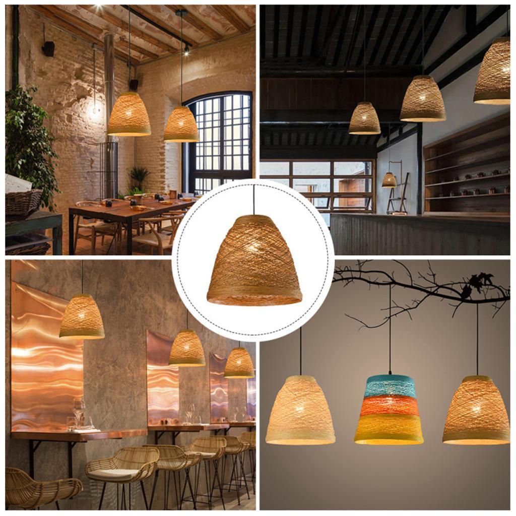 Rope  Hanging Ceiling Lamp  Pendant Lighting Chandelier Lamp