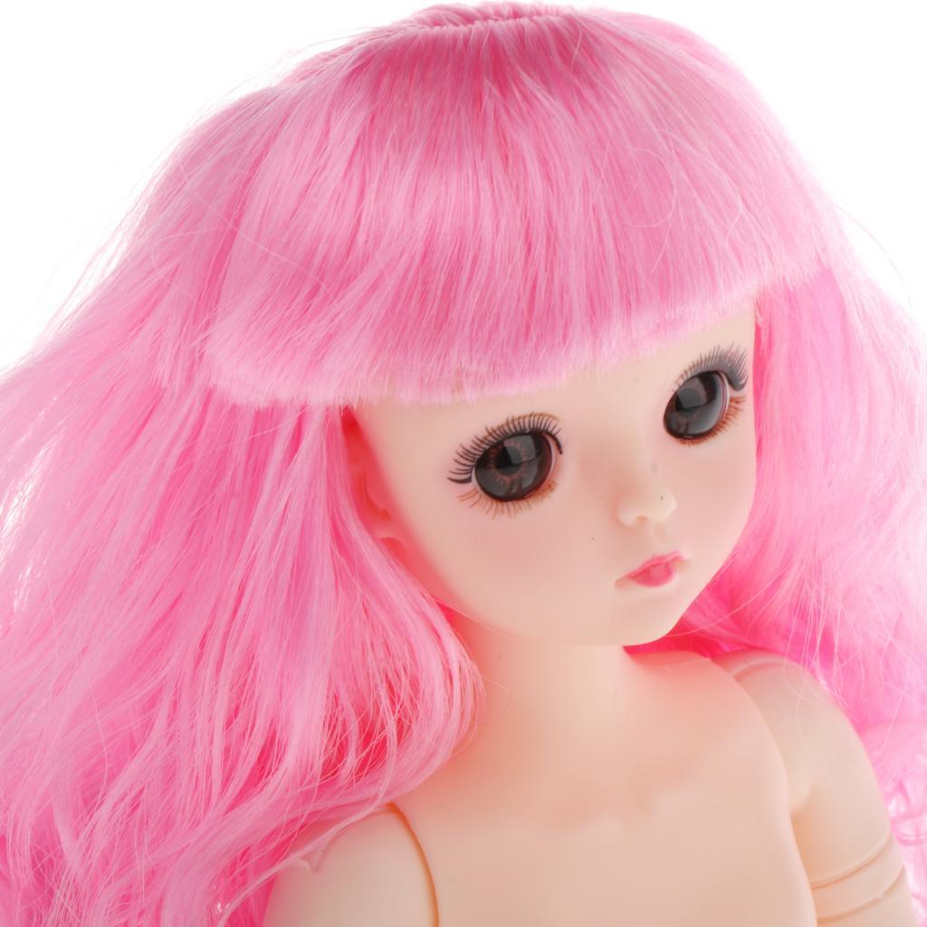28cm 1/6 BJD Doll Body 3D Big Eyes Realistic Eyelash Girl Dolls With Shoes