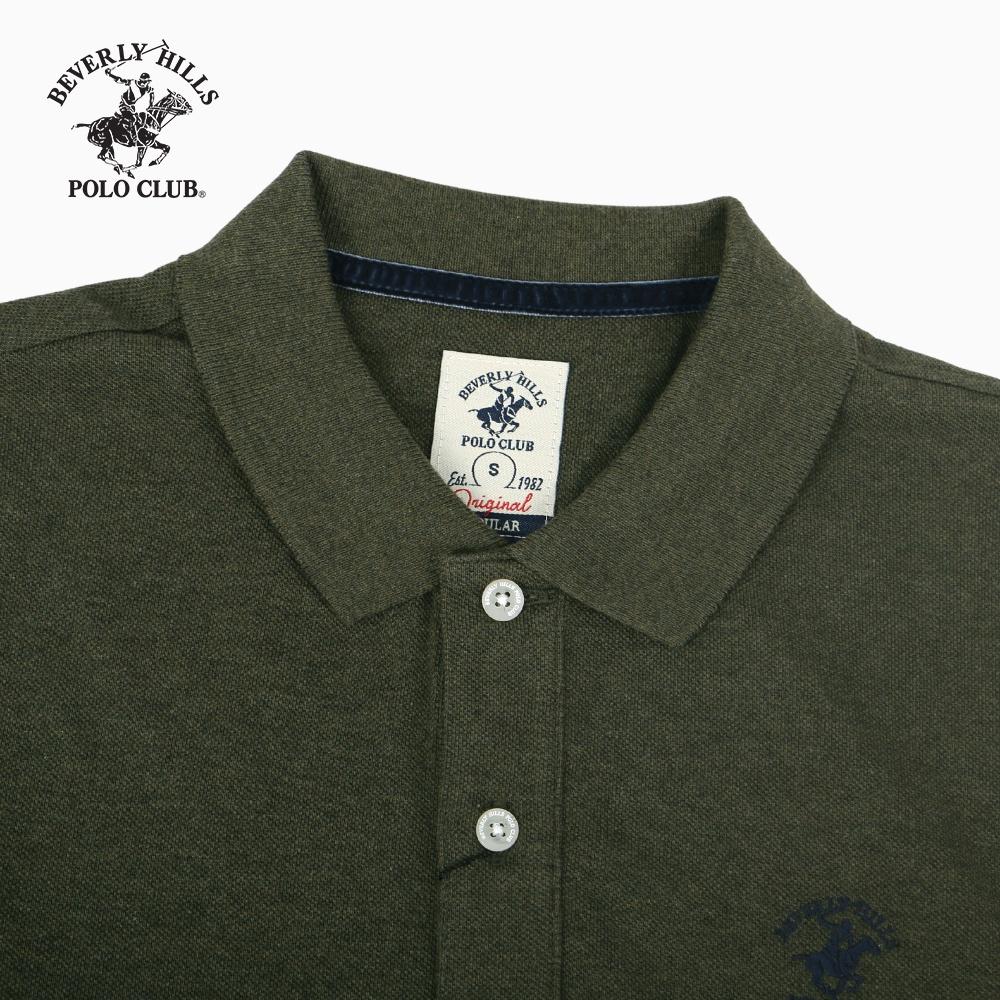 Áo polo nam dài tay 100% cotton Beverly Hills Polo Club - PMRLS20TL103