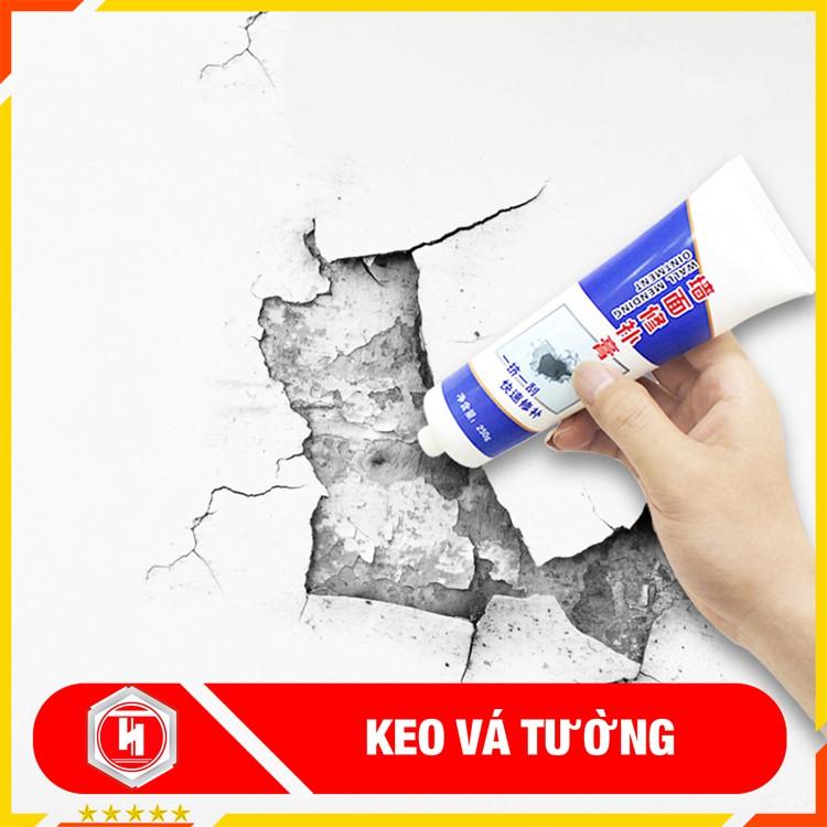 Keo Chuyên Dùng Vá Tường Bị Nứt, Ẩm Mốc Siêu Dính 250ml Kèm Gạt