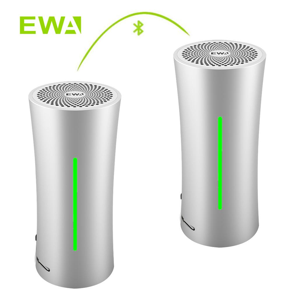 Loa Bluetooth Không Dây Di Động EWA Thể Thao Ngoài Trời Loa HIFI TWS 6000MAh Thật Loa Âm Thanh Nổi Không Dây MP3 Người Chơi Loa Siêu Trầm Color: Rose Gold