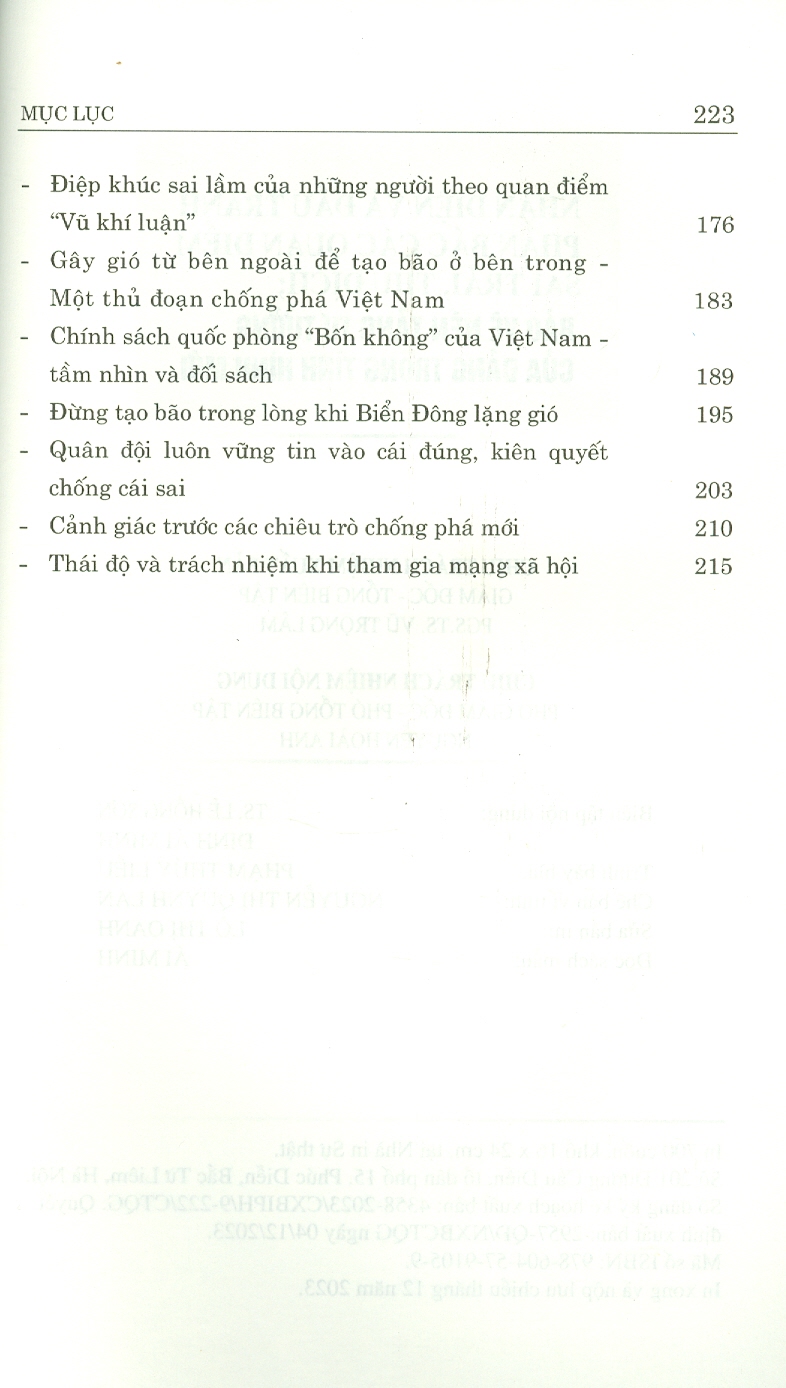 Nhận Diện Và Đấu Tranh Phản Bác Các Quan Điểm Sai Trái, Thù Địch; Bảo Vệ Nền Tảng Tư Tưởng Của Đảng Trong Tình Hình Mới