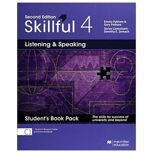 Skillful Second Edition Level 4 Listening &Amp; Speaking Students Book Digital Students Book Pack