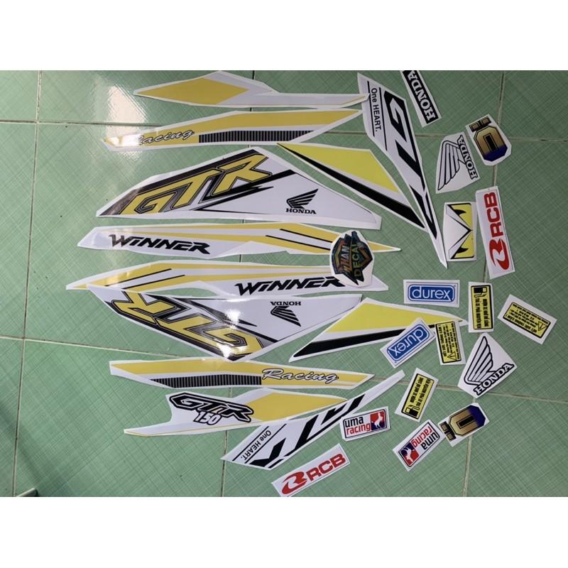 Tem winner 150 vàng trắng