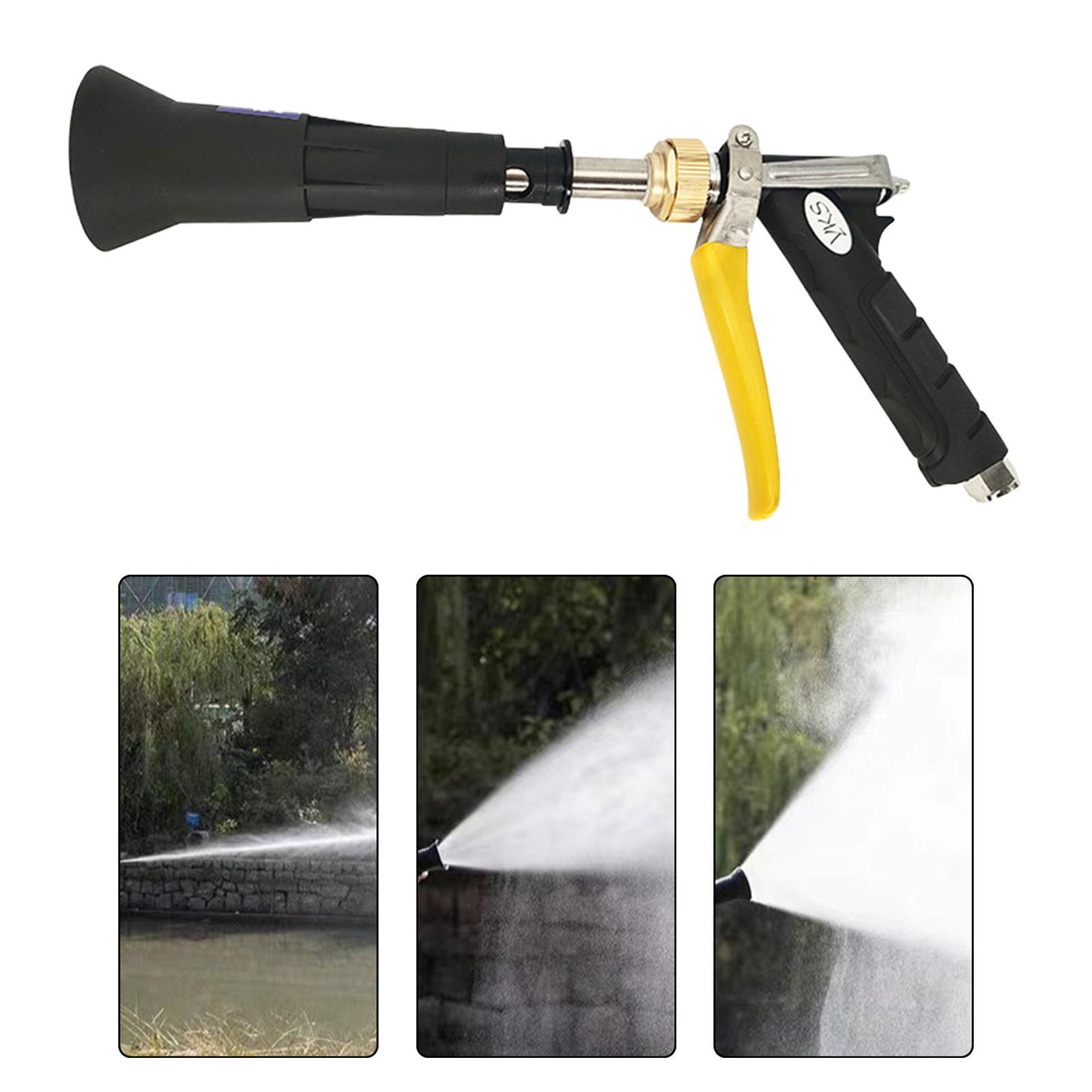 Garden Hose Spray Nozzle Garden Irrigation Sprinkler High Pressure Heavy Duty Multiple Spray Pattern Water Hose Nozzle for Pets Shower