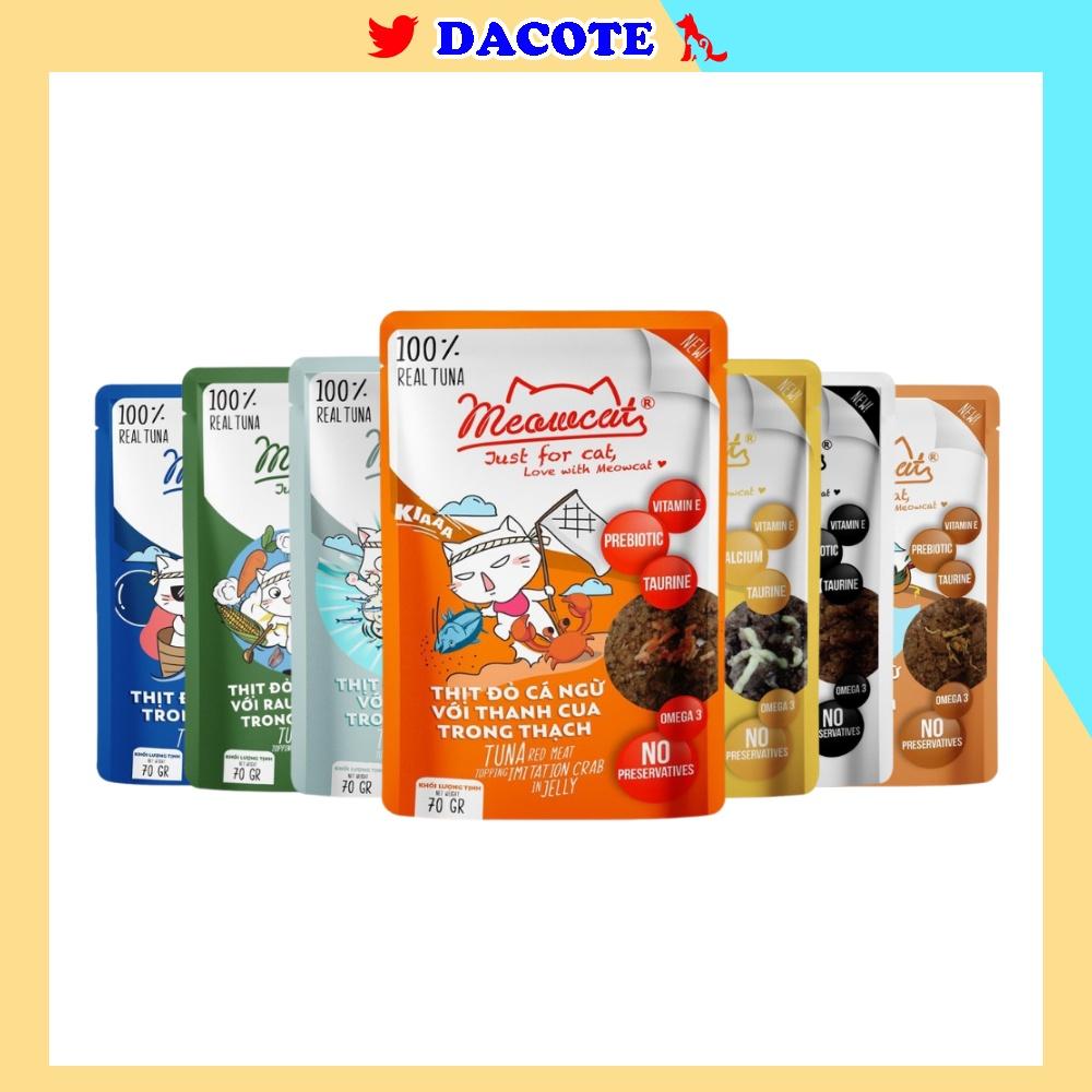 Pate cho mèo meowcat 70g nhiều vị phong phú bổ dưỡng kích thích vị giác cho mèo lớn mèo con