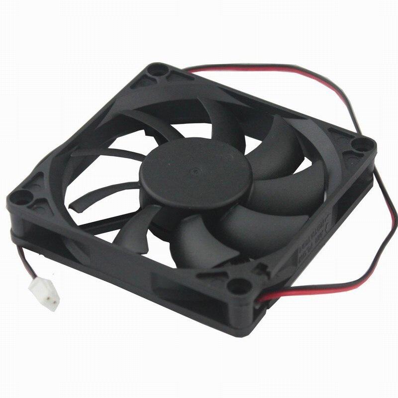 Gdstime 1 piece 8011 1Wire 1Pin DC 1V 3 inches 80mm x 11mm 8cm Machine Cooling Fan 80mm*80mm*11mm