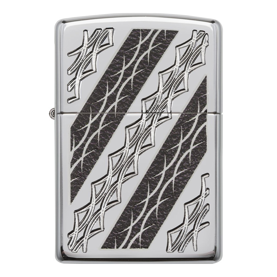 Bật Lửa Zippo 29235 - Armor Deep Carve Barbed Scallops