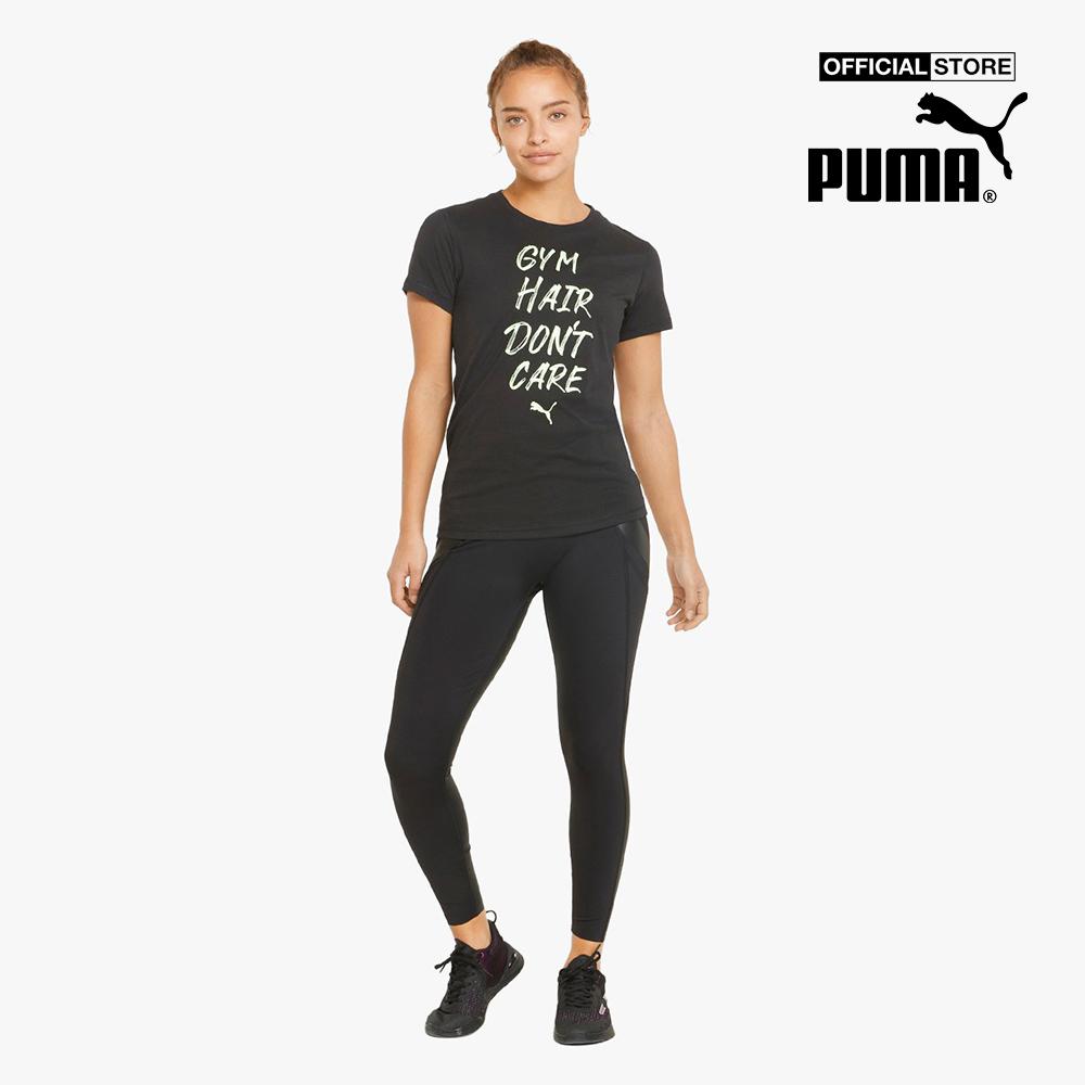 PUMA - Áo thun thể thao nữ ngắn tay Graphic Slogan 521630-51