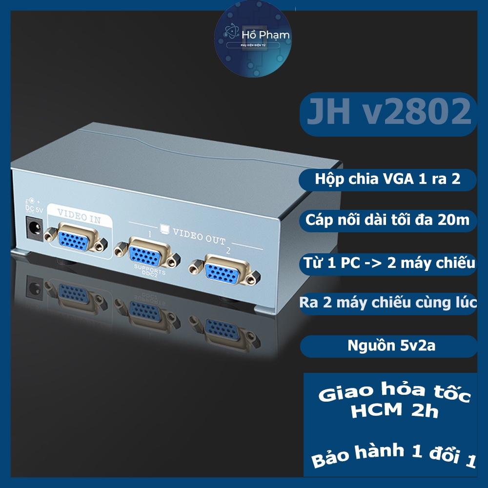 Cáp chia VGA ra 2 màn hình cùng lúc 1080 - Jinghua V603 - Hồ Phạm