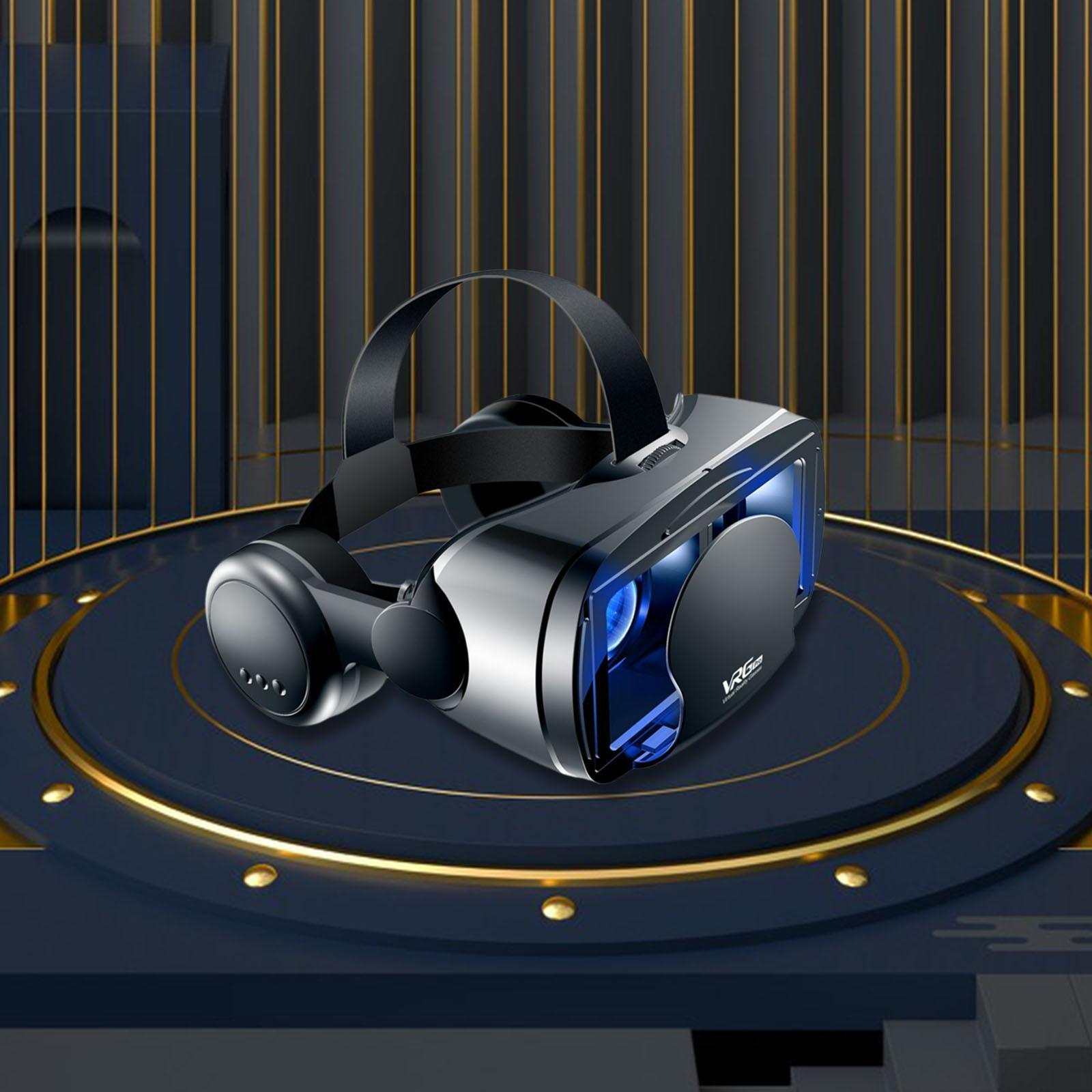 3D Glasses Adjustable Headset for 5-7" Phones