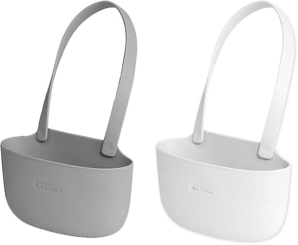 Bồn rửa nhà bếp làm trống giỏ, giá đỡ miếng bọt biển, nhà tổ chức bồn rửa nhà bếp