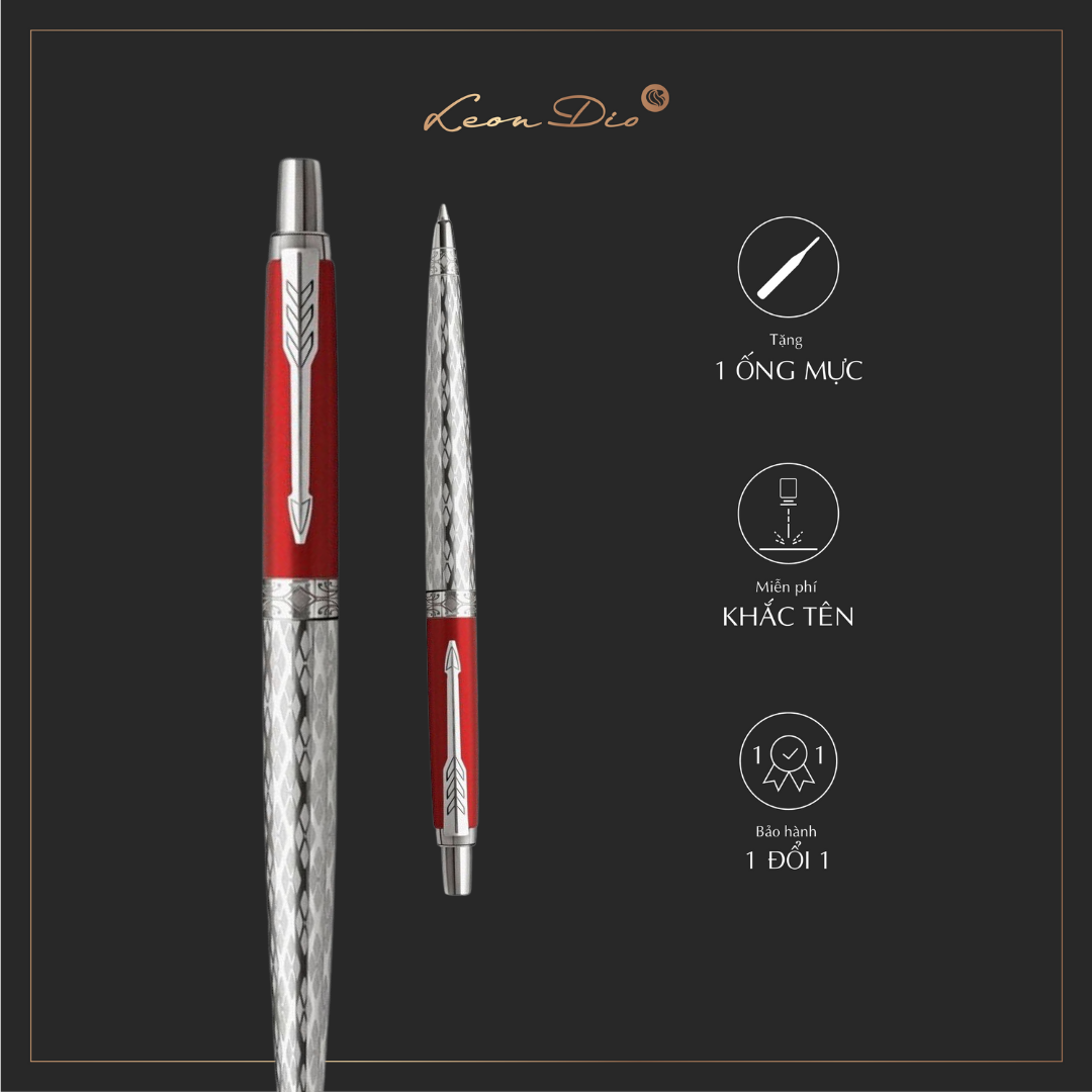 Viết Bi Parker Jotter London Architecture Classical Red – 2025827-Quà tặng doanh nghiệp