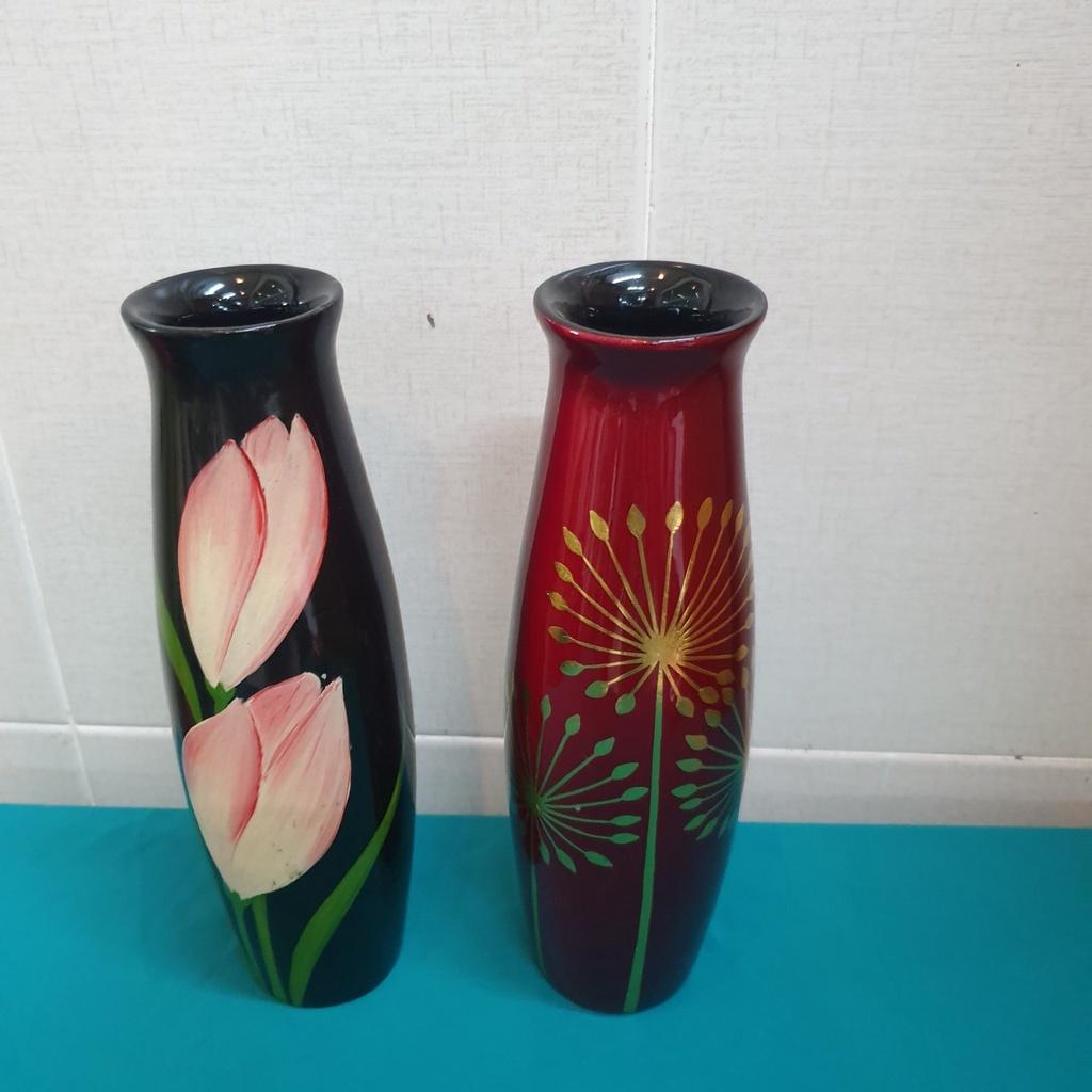 Bình Hoa Sơn Mài Cao Cấp Thanh Bình Lê size 24.5x9 cm cắm hoa, trang trí kệ, bàn làm việc, quà tặng ý nghĩa