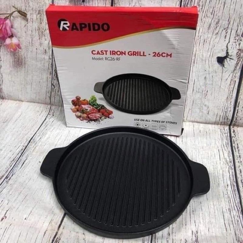 CHẢO GANG NƯỚNG RAPIDO - SIZE 24-26 CM