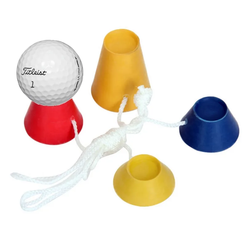 Chất lượng cao 4 ở 1 độ cao khác nhau Golf Tees Golf Winter Tee Sport Sports Rope Golf Ball Hold Drop Ship Golf Phụ kiện: Như chương trình