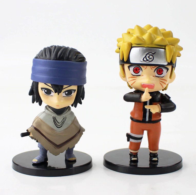 Bộ 06 Mô Hình Nhân Vật Naruto Cao 8-10cm ( Mẫu lớn )