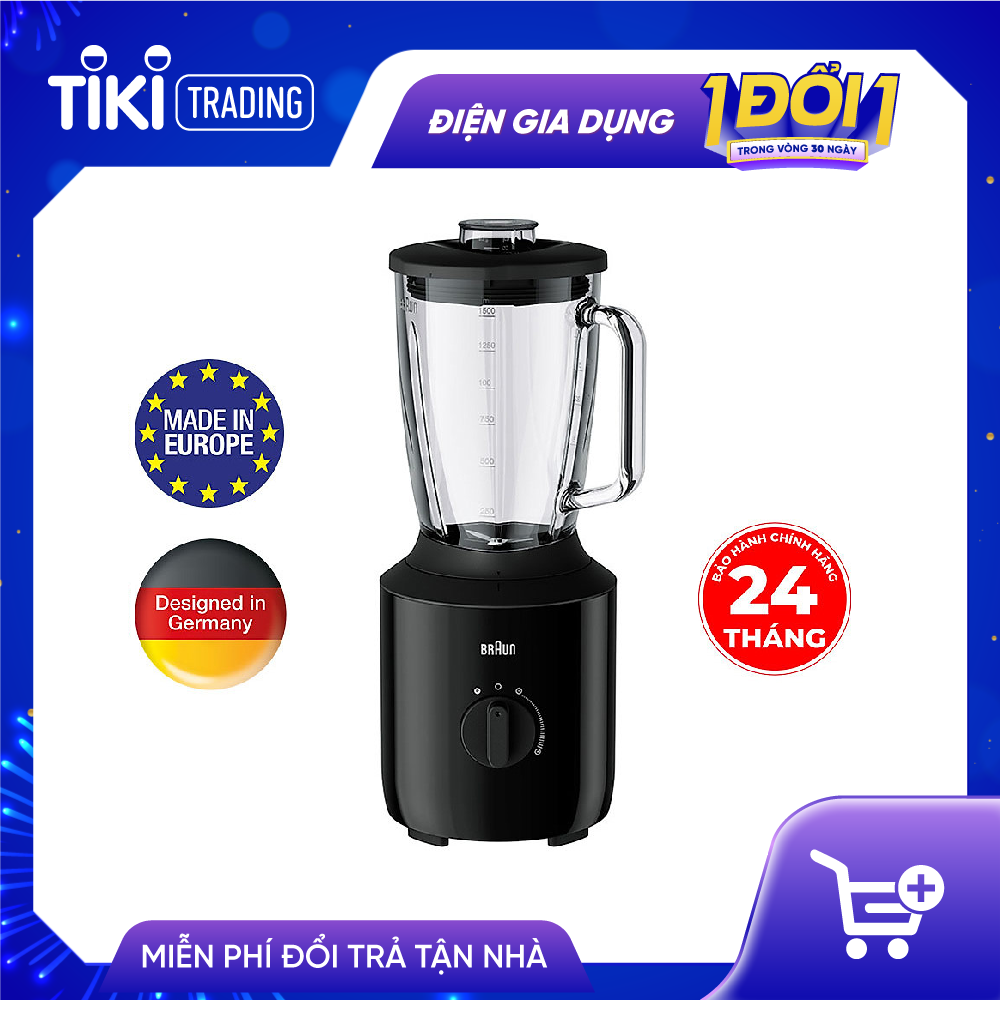 Máy xay sinh tố Braun JB3150BK-Hàng chính hãng