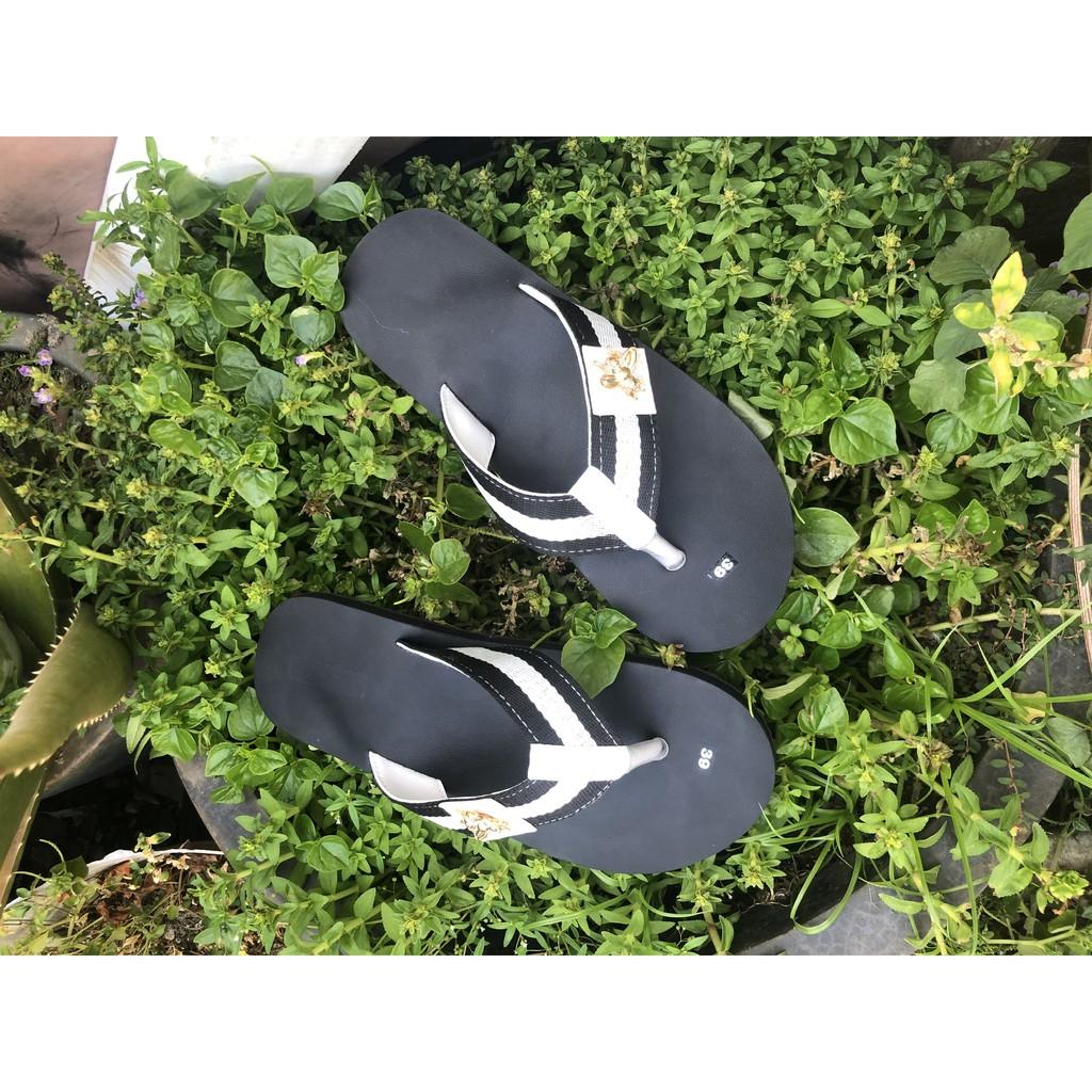 sandal đồng nai dép kẹp nam nữ ( đế đen quai dù ) size từ 35 nữ đến 43 nam size khác ib chọn thêm