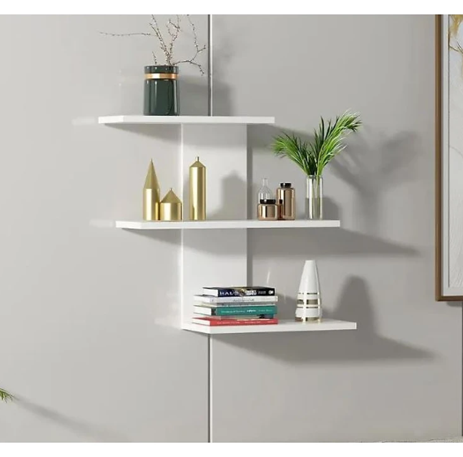 Kệ Gỗ Trang Trí Treo Tường Tundo CTKT512 KT 70 x 60 x 21.7cm