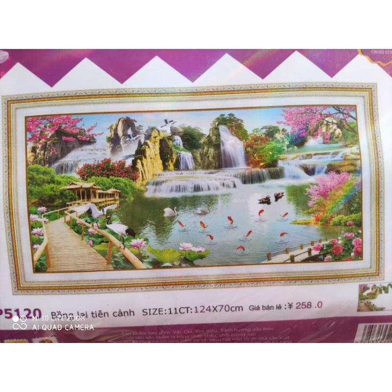 Tranh thêu 5d phong cảnh lp5120