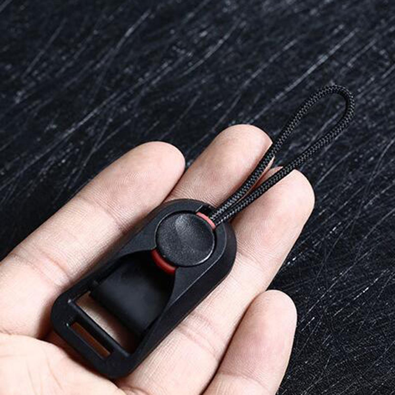 2 Pairs Quick Release Connectors Qd Loops for Camera Shoulder Strap Key