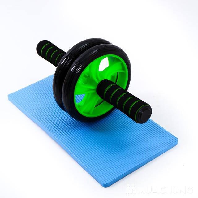 Con Lăn Tập Gym AB 2 Bánh Siêu Hot Kèm Thảm Lót Gối BX02