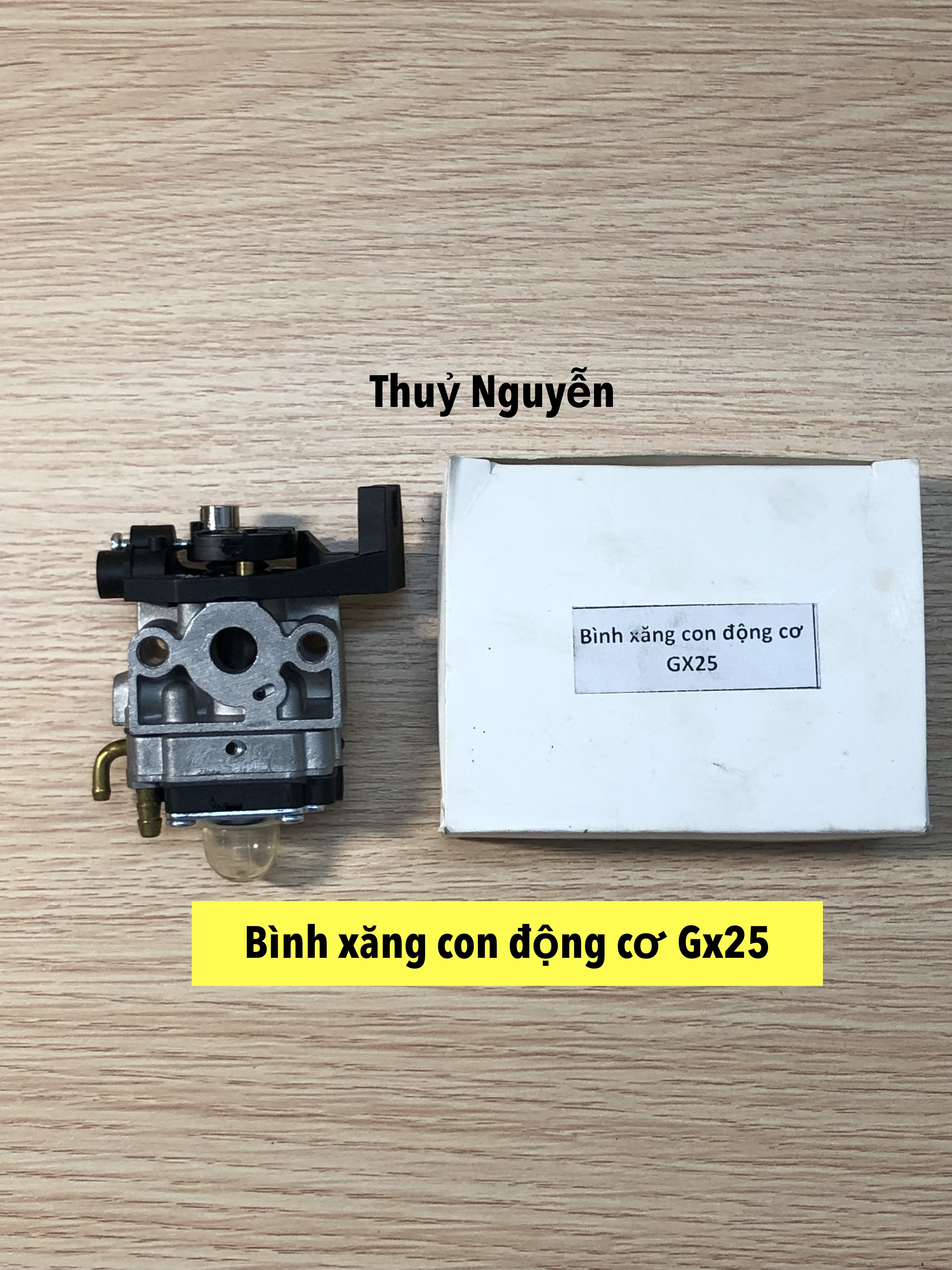 Bình xăng con (Bộ chế hoà khí) máy phát cỏ /cắt cỏ động cơ 4 thì /2 thì