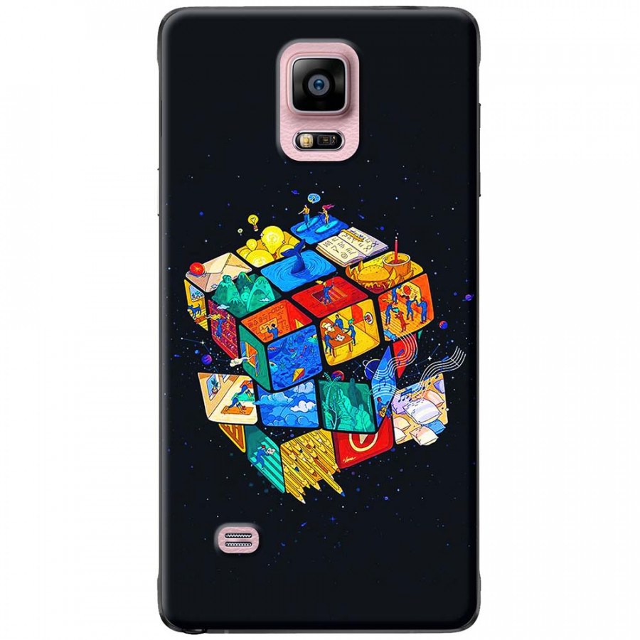 Ốp lưng dành cho Samsung Note 4 mẫu Rubik